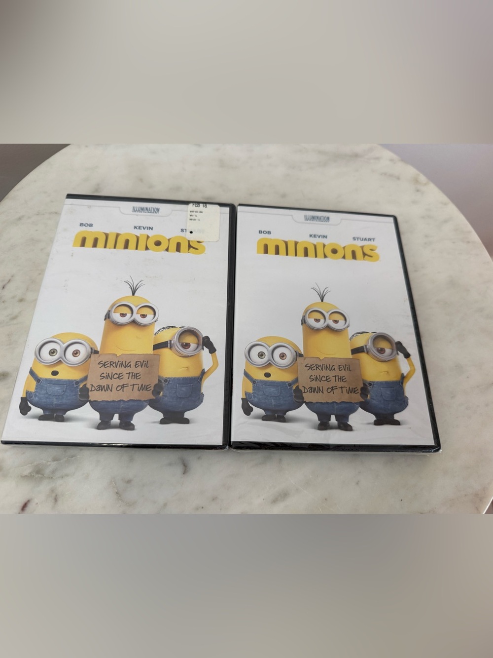 Set of 2 - NEW, SEALED Minions (DVD, 2015, Widescreen) with Slipcover